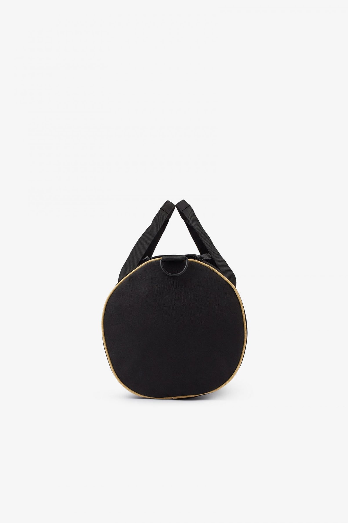 Fred Perry Tipped Barrel Bag Black / Champange