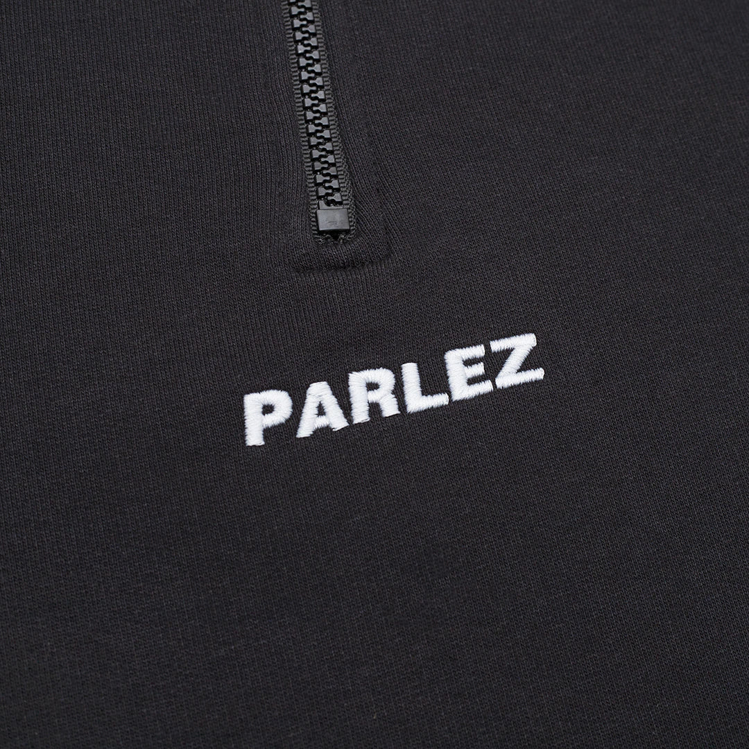 Parlez Ladsun 1/4 Zip - Black