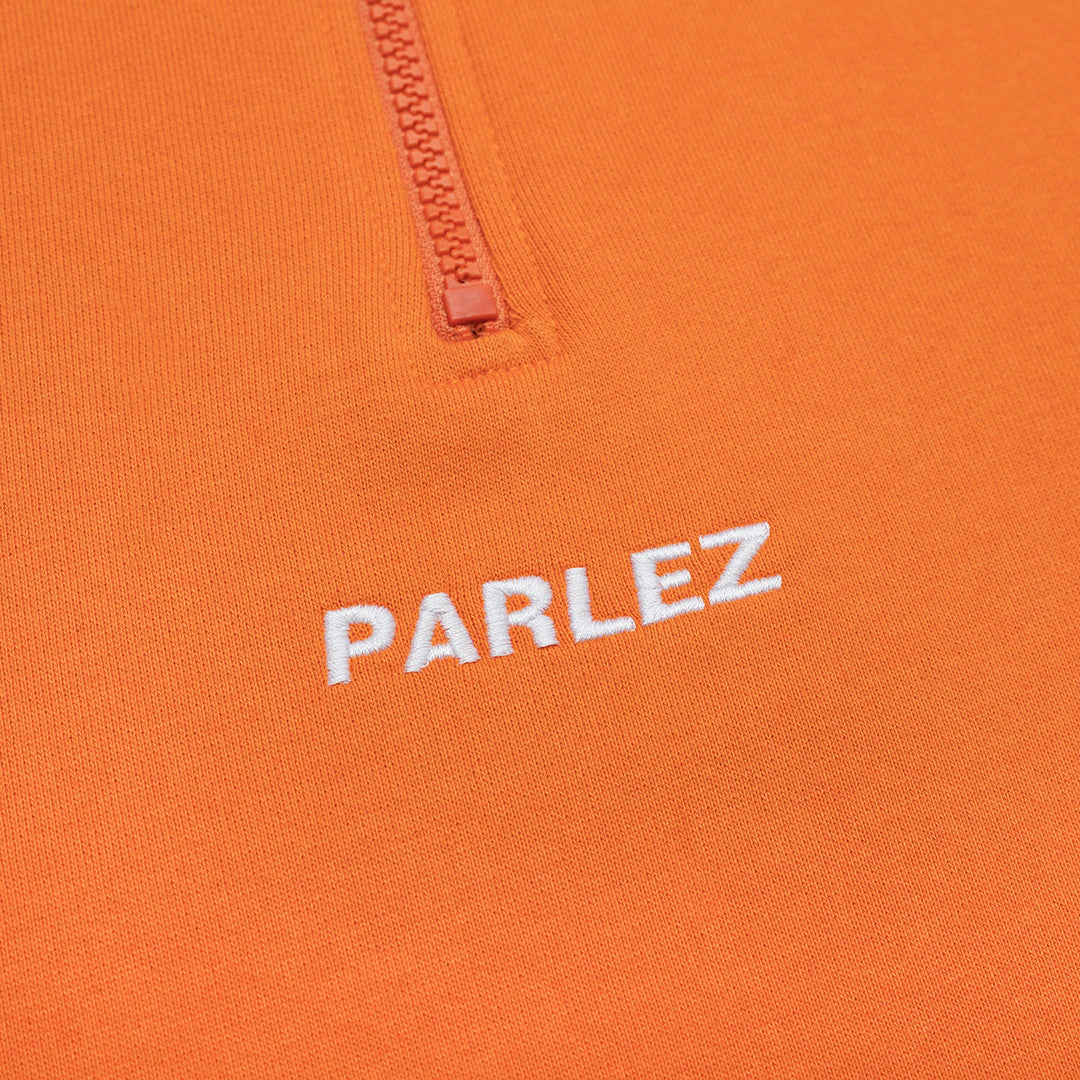 Parlez Ladsun 1/4 Zip - Burnt Orange