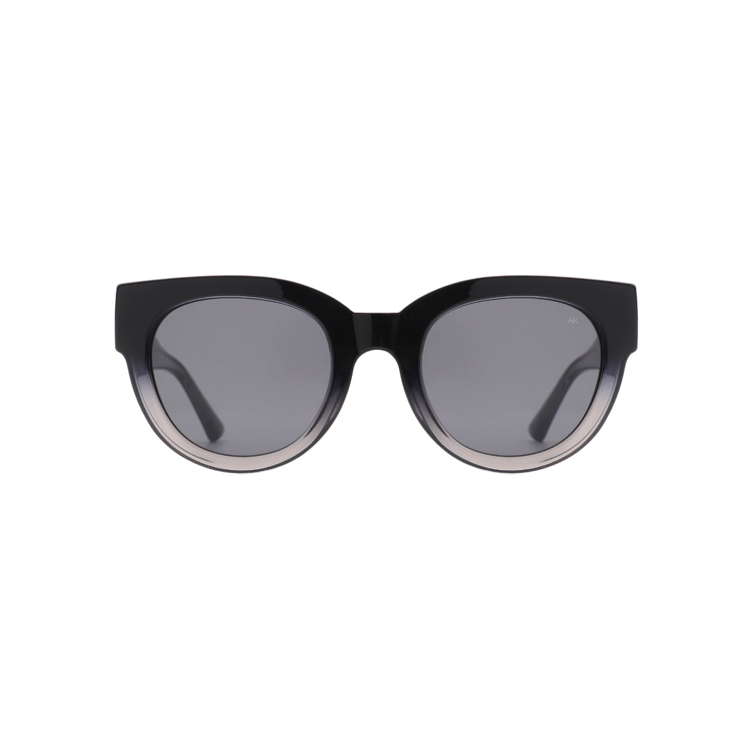 A Kjaerbede Lilly Sunglasses - Black / Grey Transparent