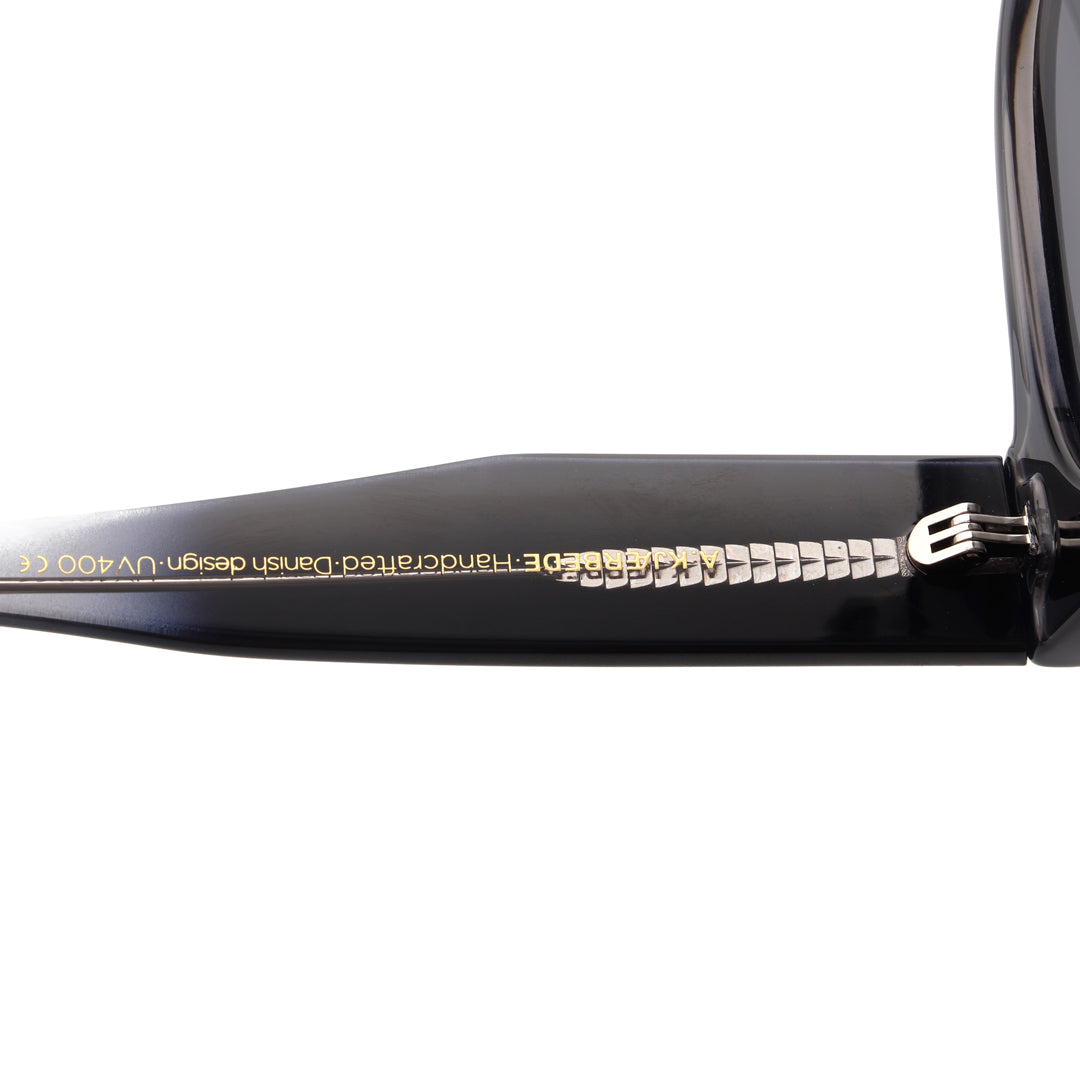 A Kjaerbede Lilly Sunglasses - Black / Grey Transparent