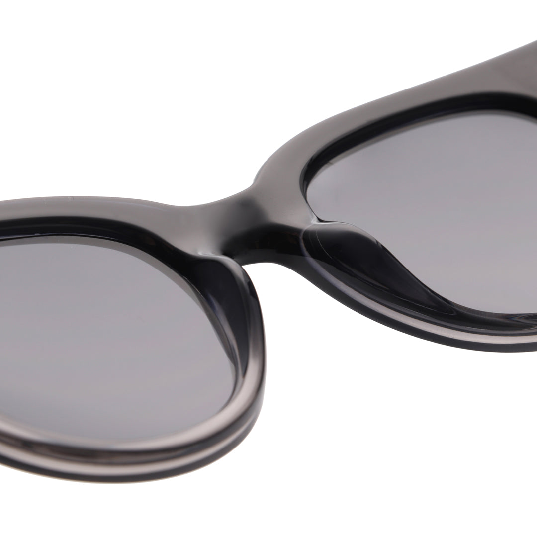 A Kjaerbede Lilly Sunglasses - Black / Grey Transparent