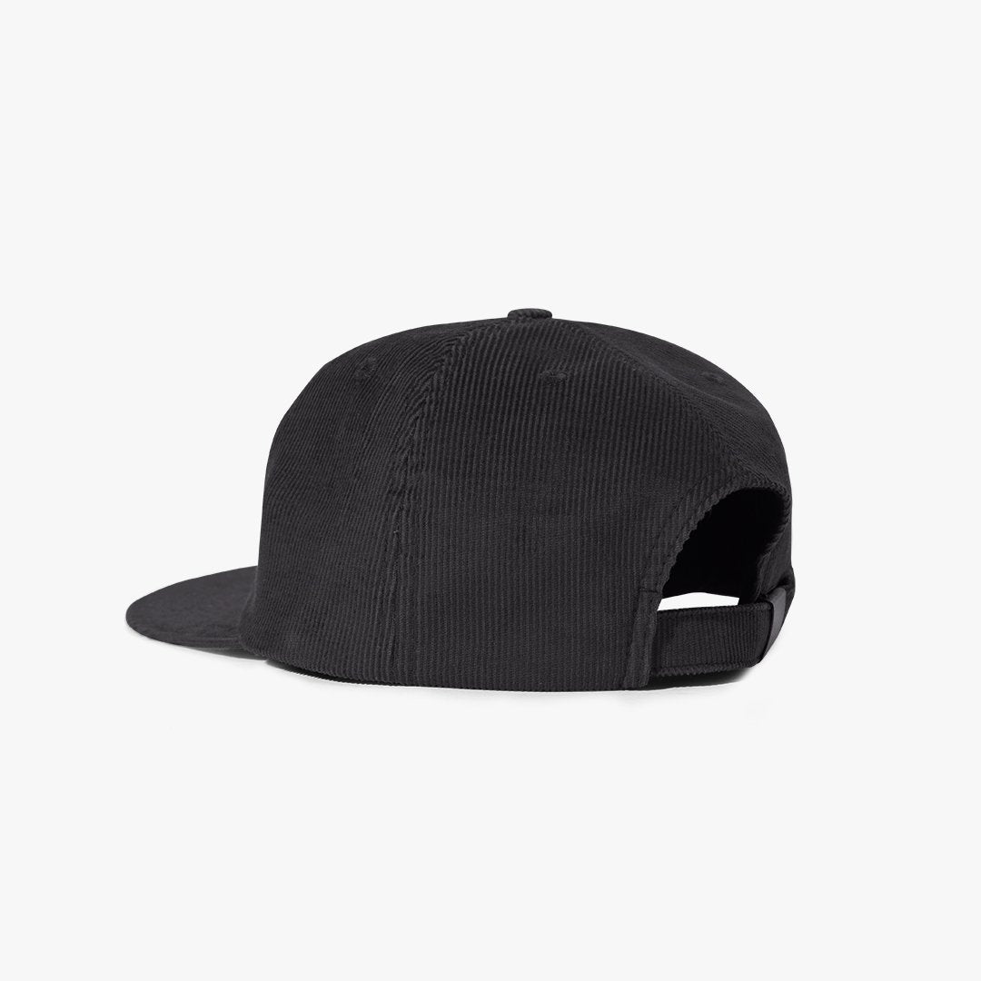 Parlez Ladsun Cord 6 Panel - Black