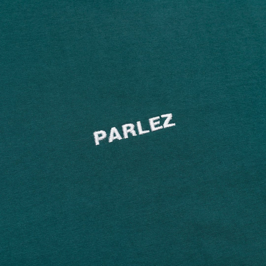 Parlez Ladsun T-Shirt - Deep Teal / White