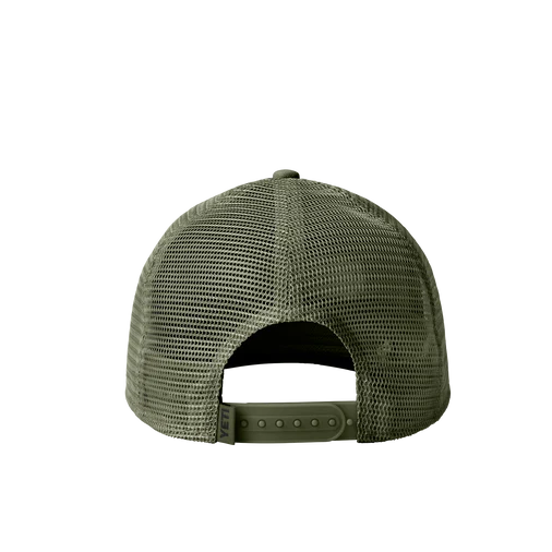 Yeti Logo Badge Trucker - Highlands Olive