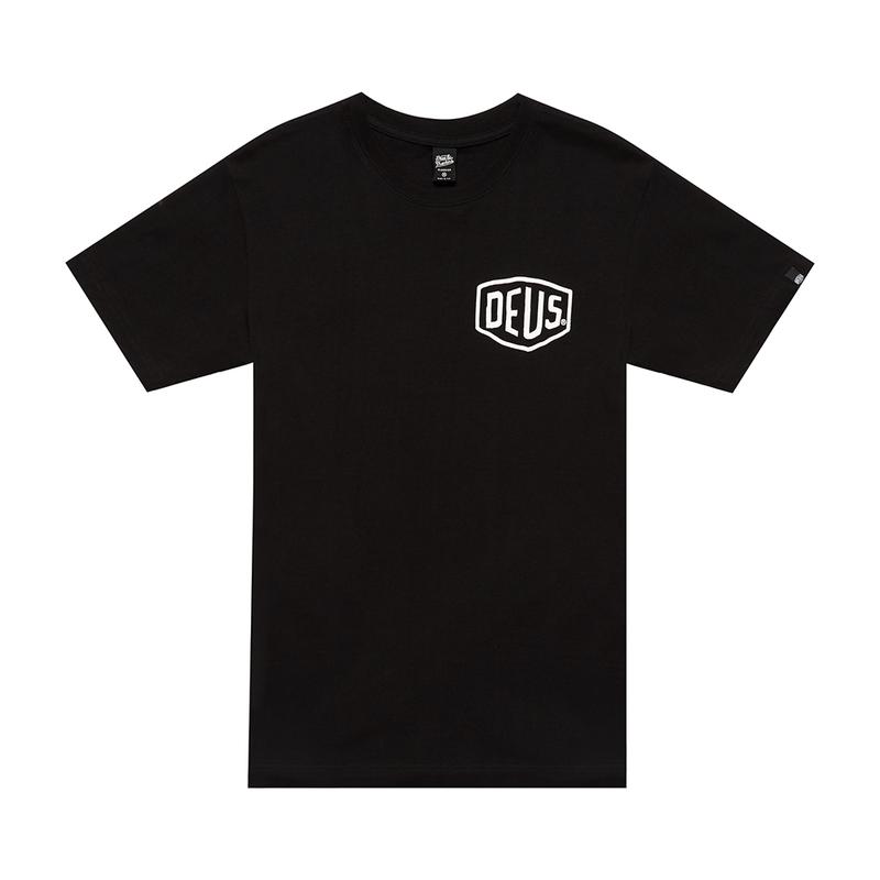Deus Ex Machina Venice Address T-Shirt - Black