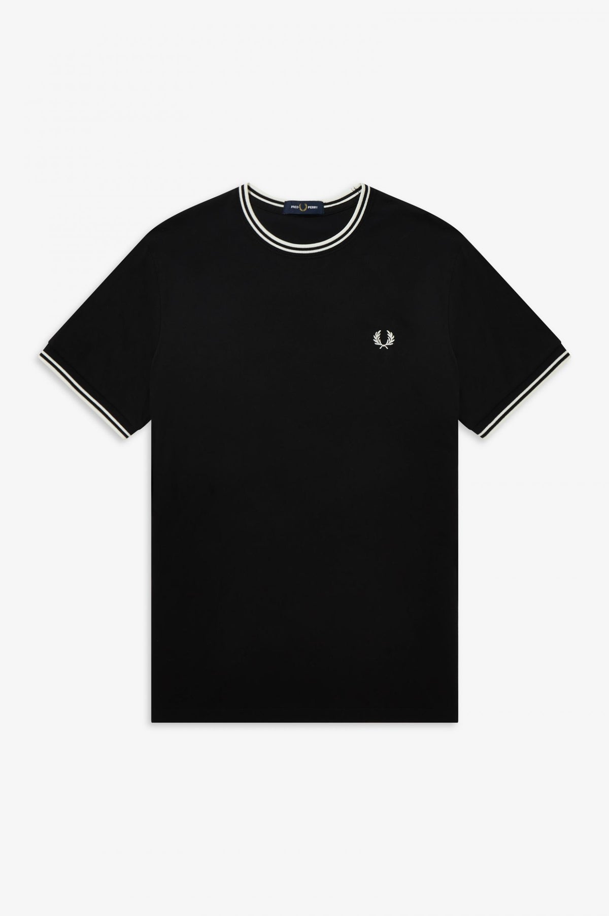 Fred Perry Twin Tipped T-Shirt Black