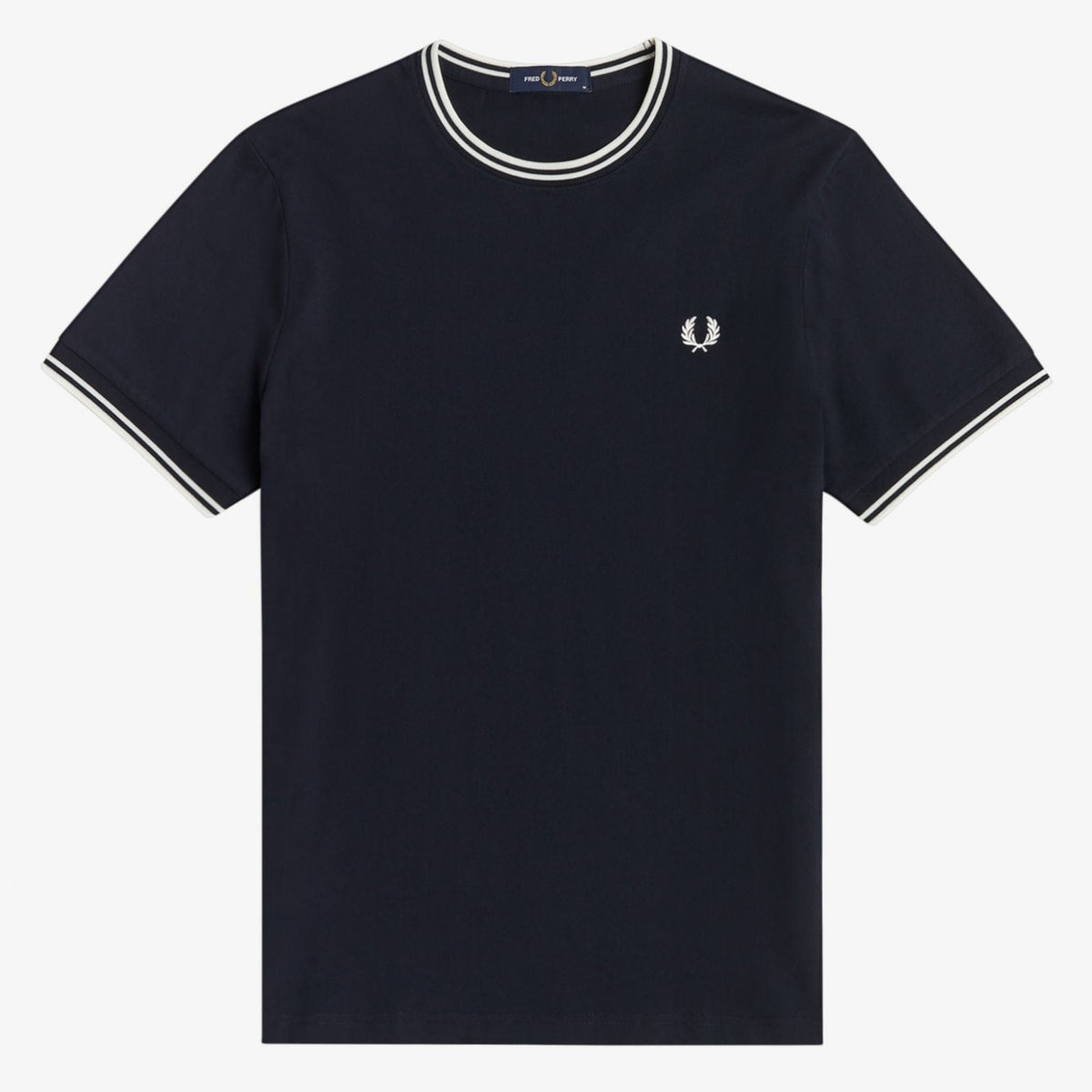 Fred Perry Twin Tipped T-Shirt - Navy