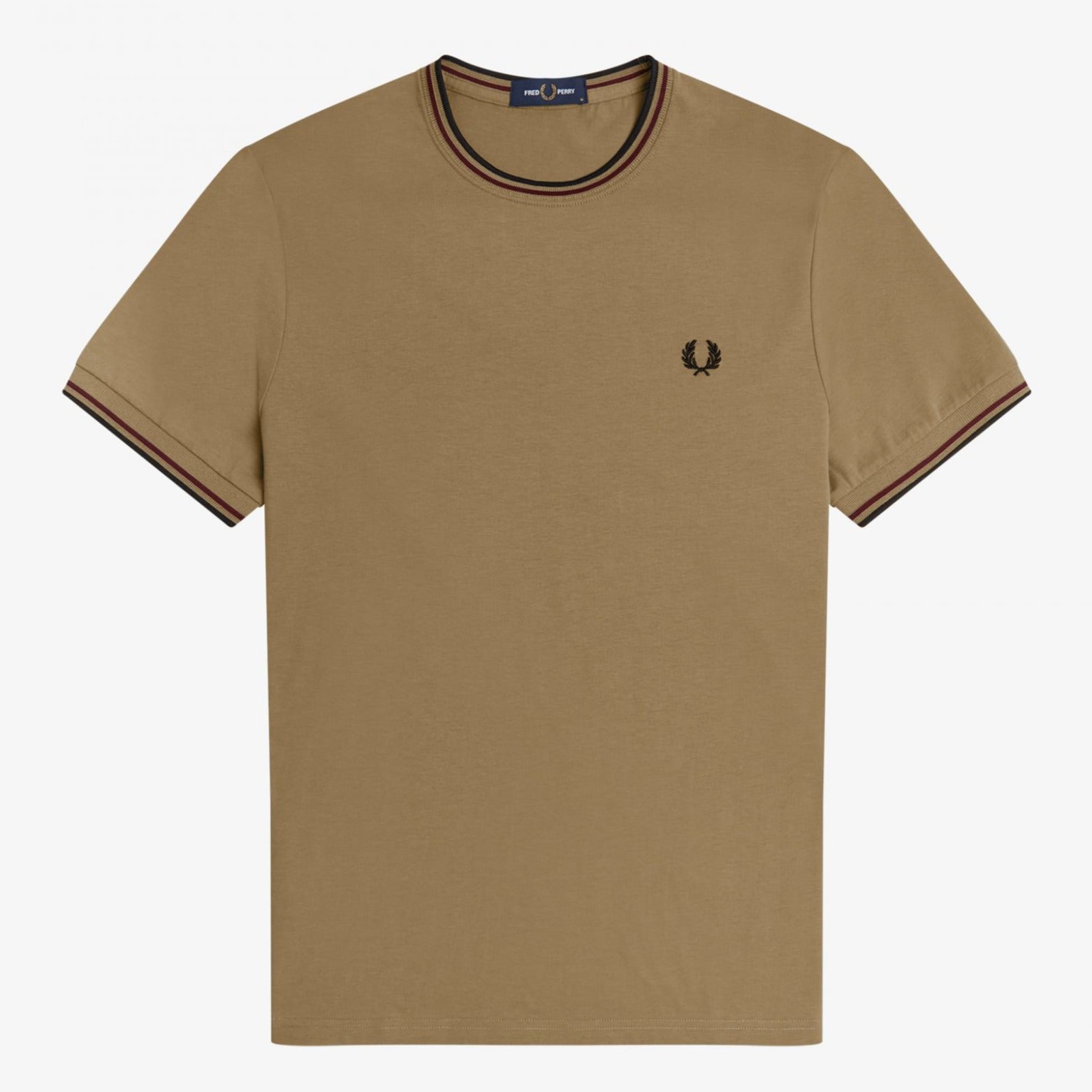 Fred Perry Twin Tipped T-Shirt - Sage
