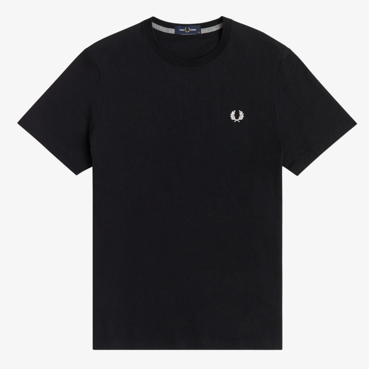 Fred Perry Crew Neck T-Shirt - Black