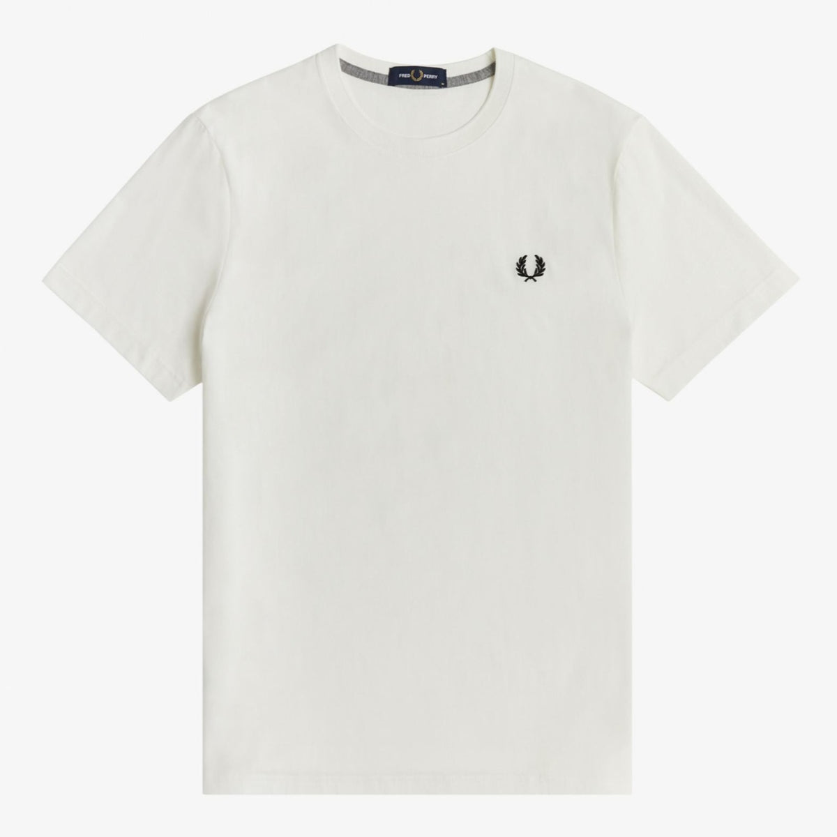 Fred Perry Crew Neck T-Shirt - Snow White