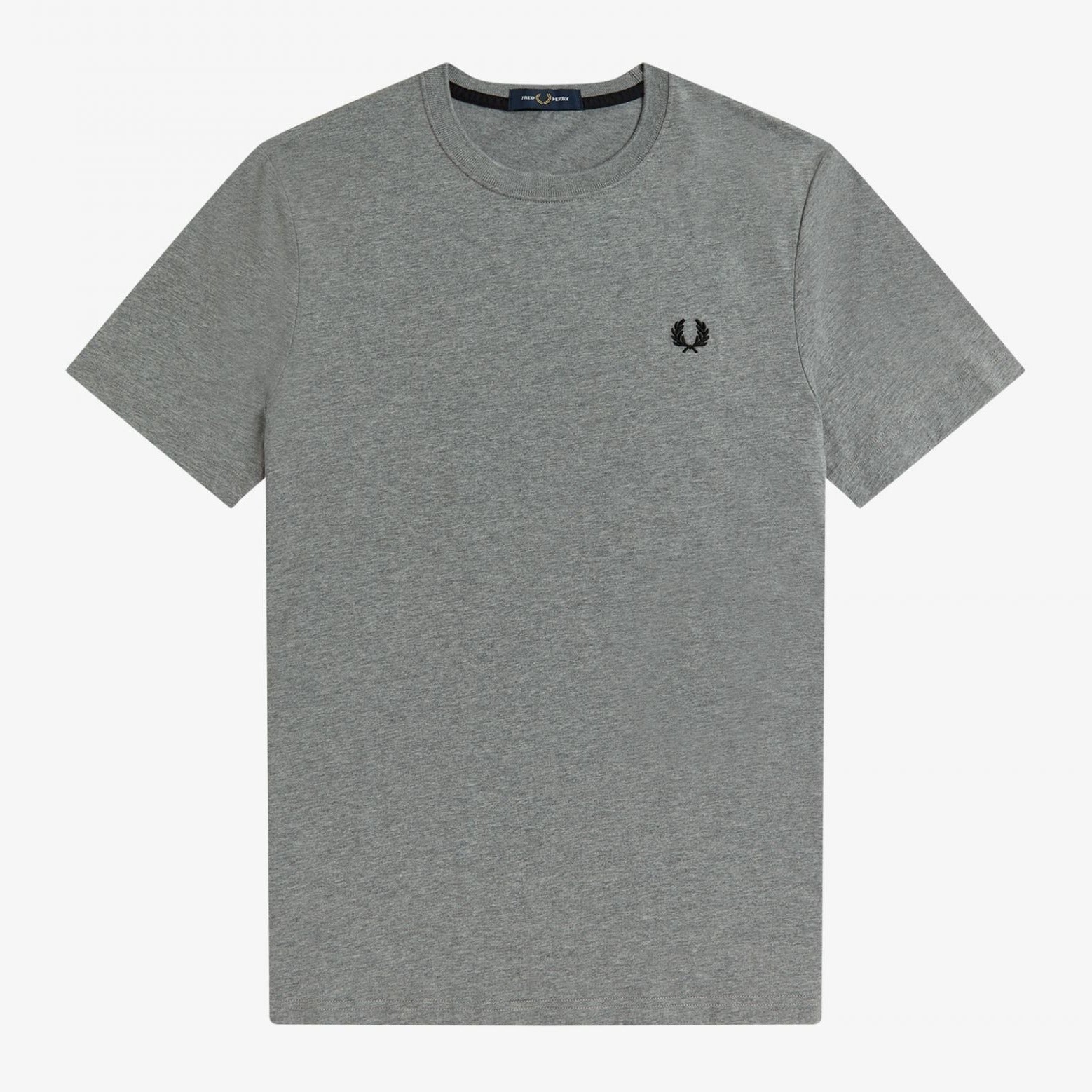 Fred Perry Crew Neck T-Shirt - Steel Marl