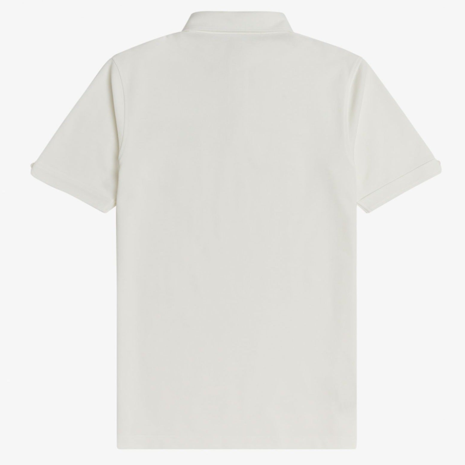 Fred Perry Button Down Polo - Snow White