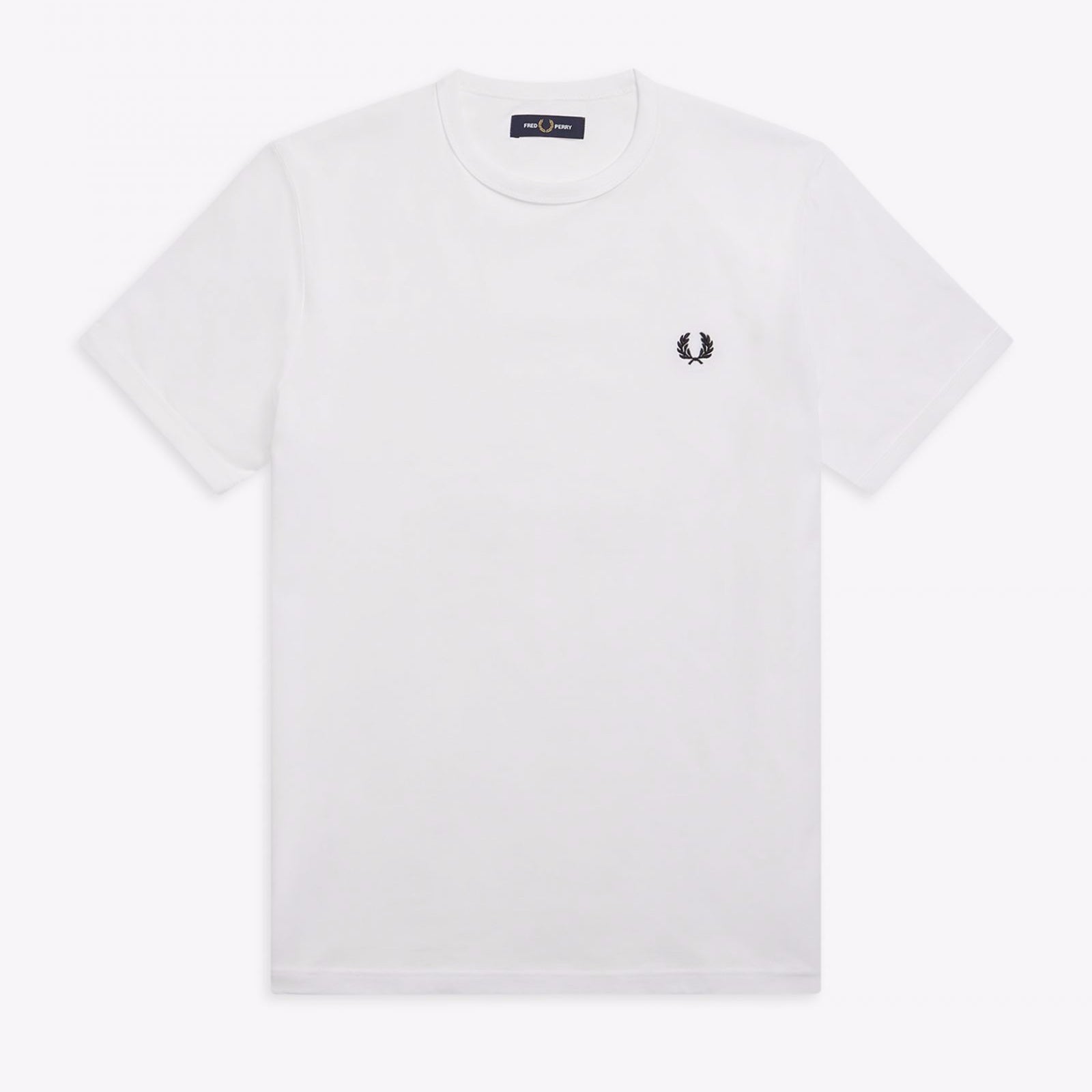 Fred Perry Ringer T-Shirt White