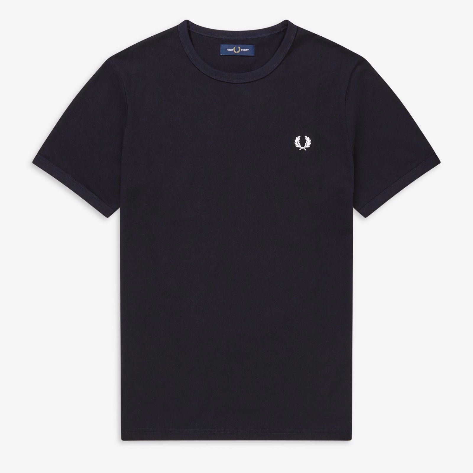 Fred Perry Ringer T-Shirt Navy