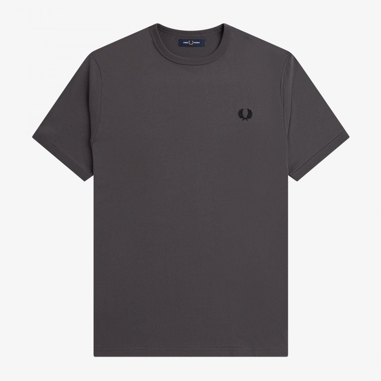 Fred Perry Ringer T-Shirt - Gunmetal