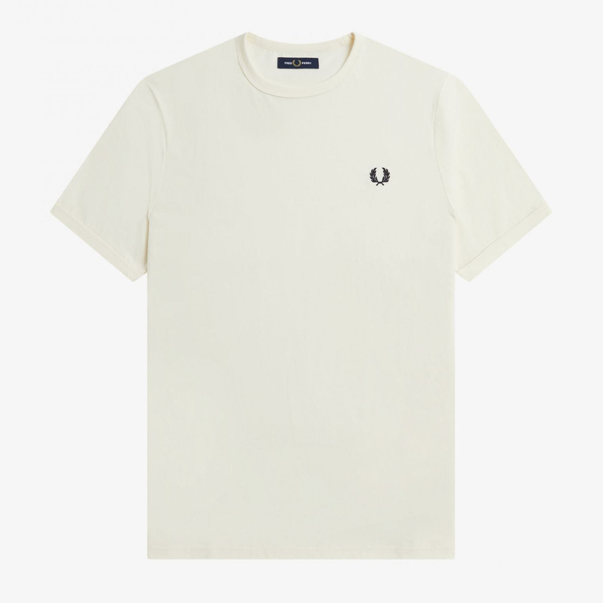Fred Perry Ringer T-Shirt - Ecru
