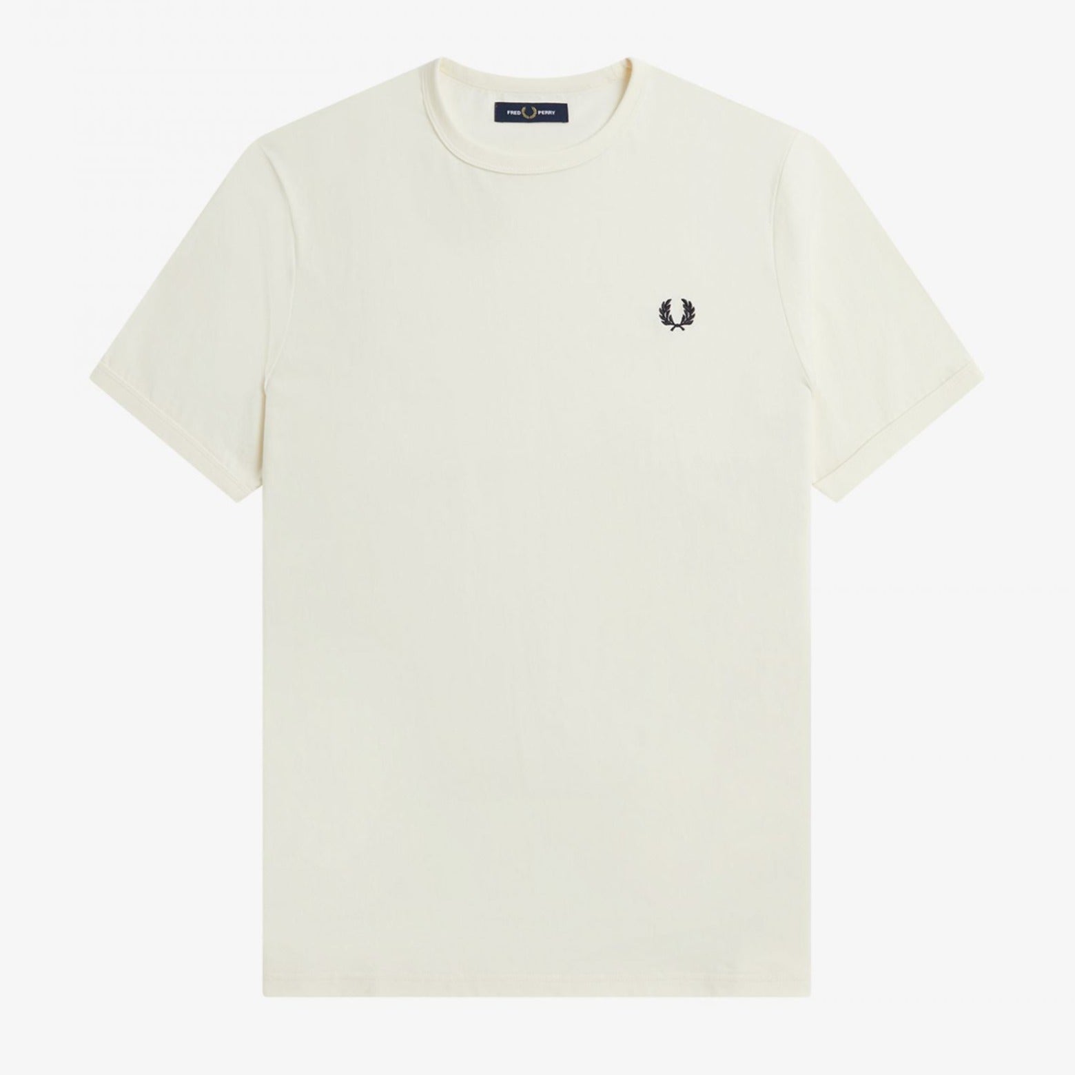 Fred Perry Ringer T-Shirt - Ecru