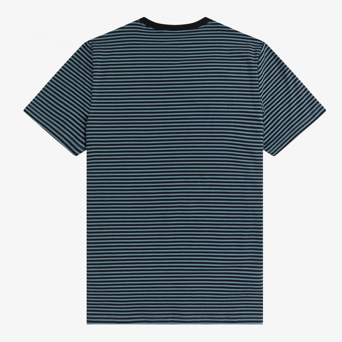 Fred Perry Two Colour Stripe T-Shirt - Ash Blue