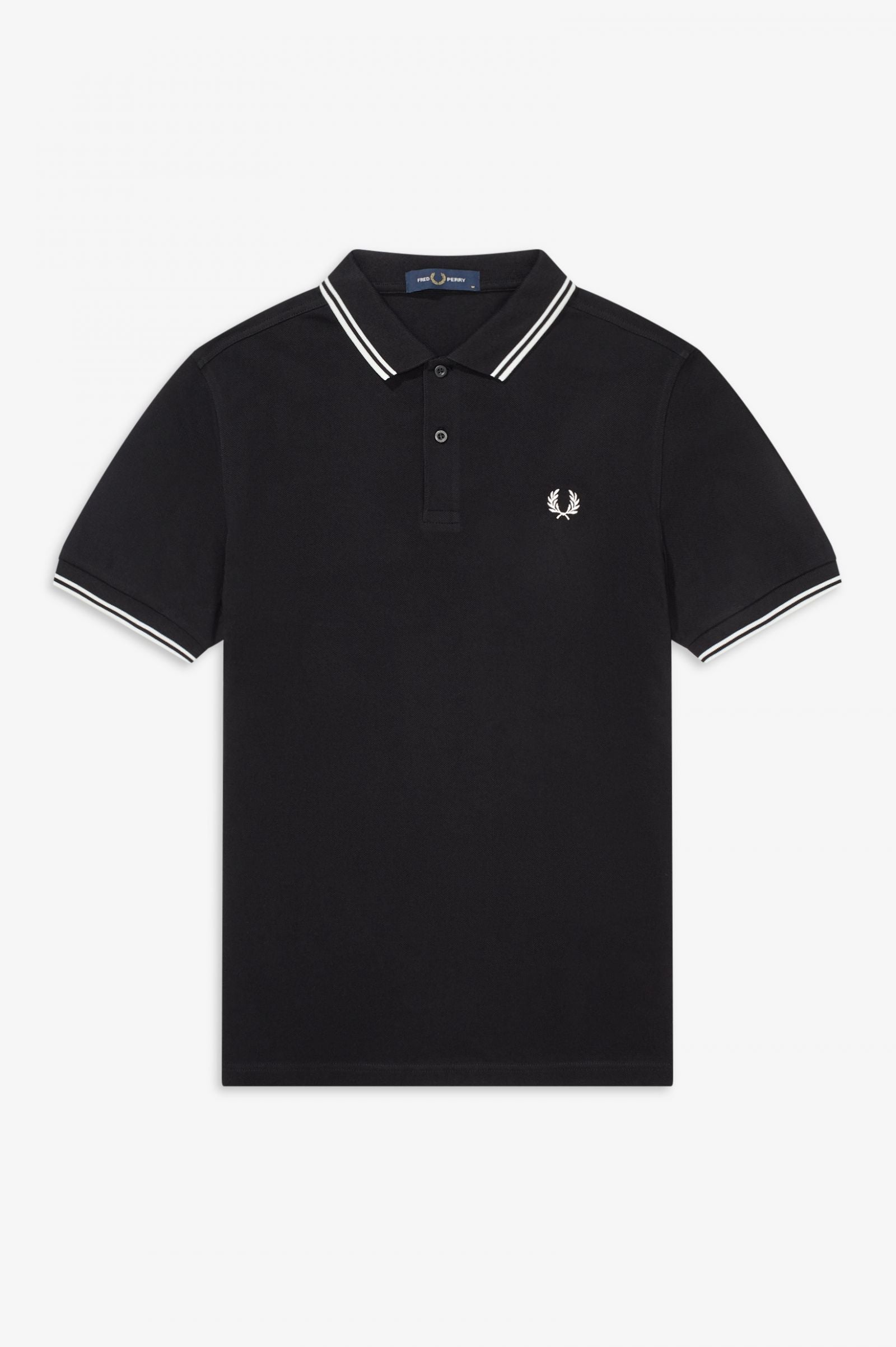 Fred Perry M3600 - Black / Porcelain