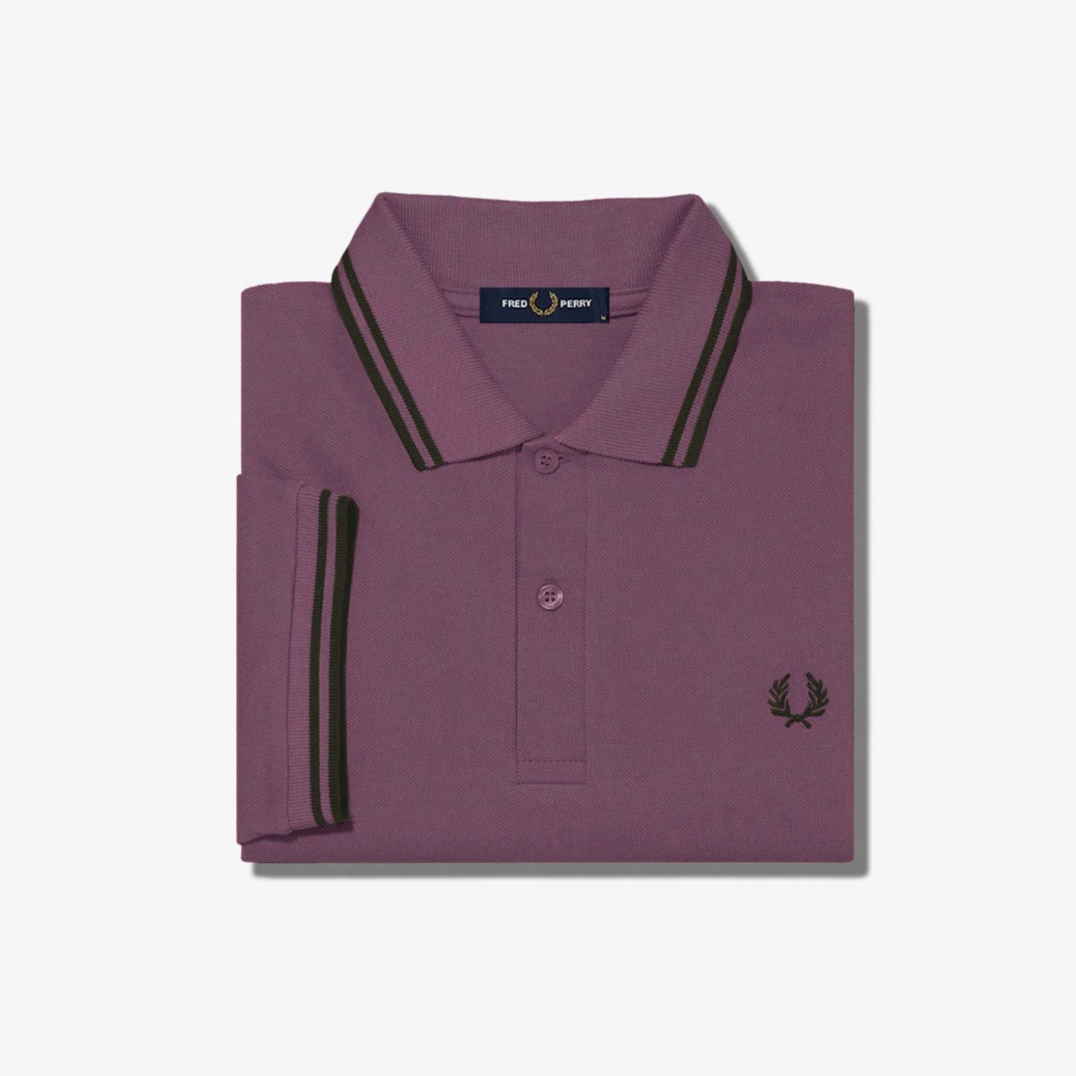 Fred Perry M3600 Polo Shirt - Black Plum