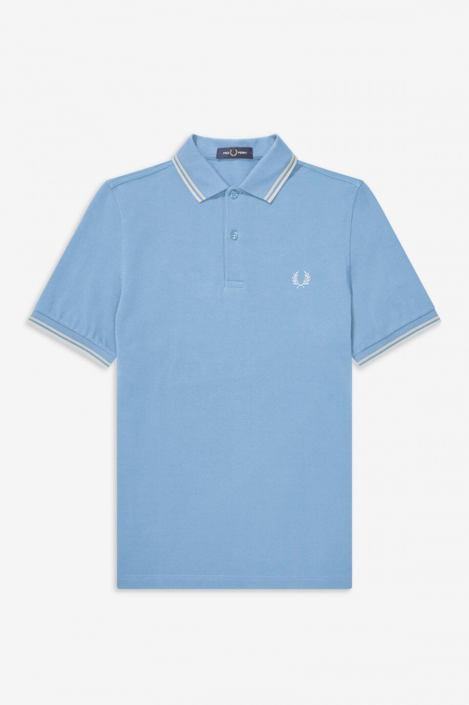 Fred Perry M3600 Polo Sky / Snow White / Snow White