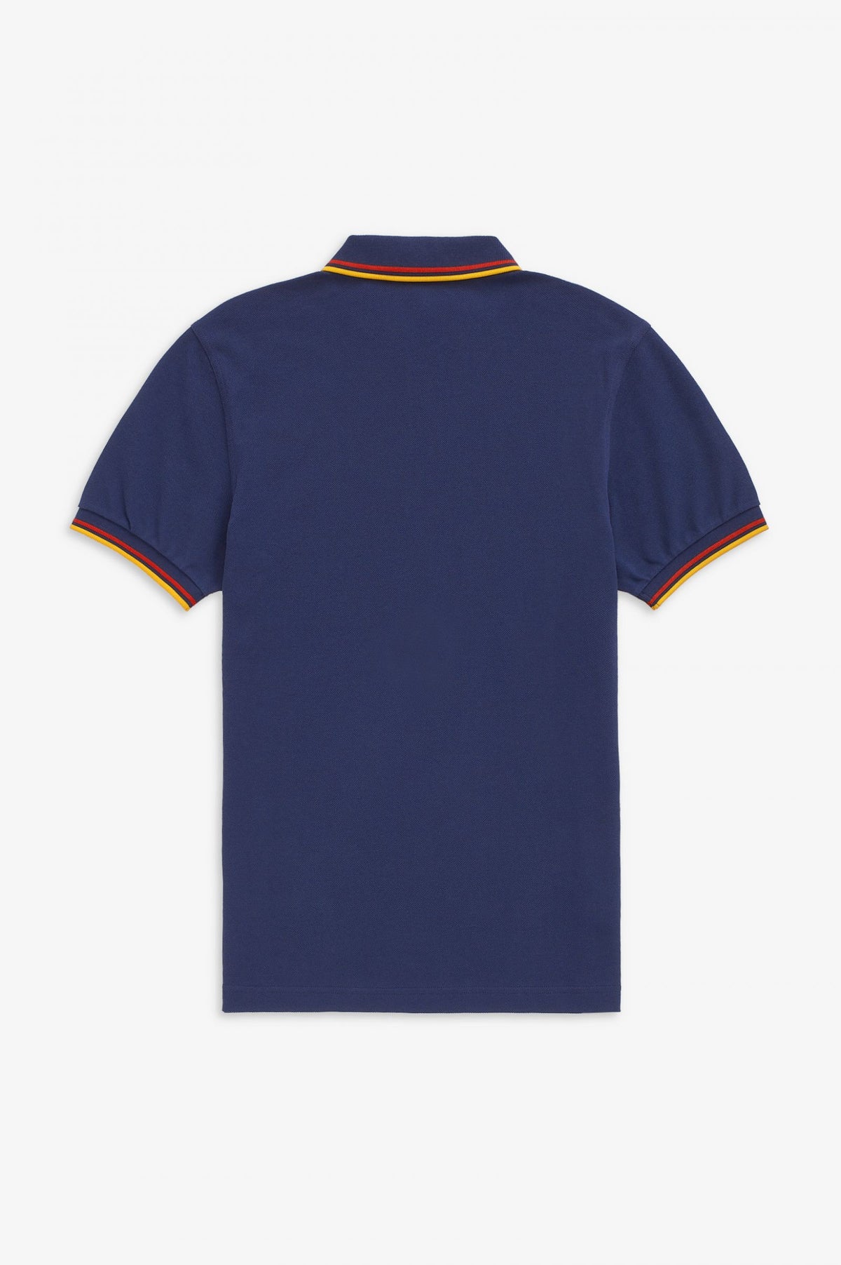 Fred Perry M3600 Polo Shirt Deep Carbon / Red / Amber