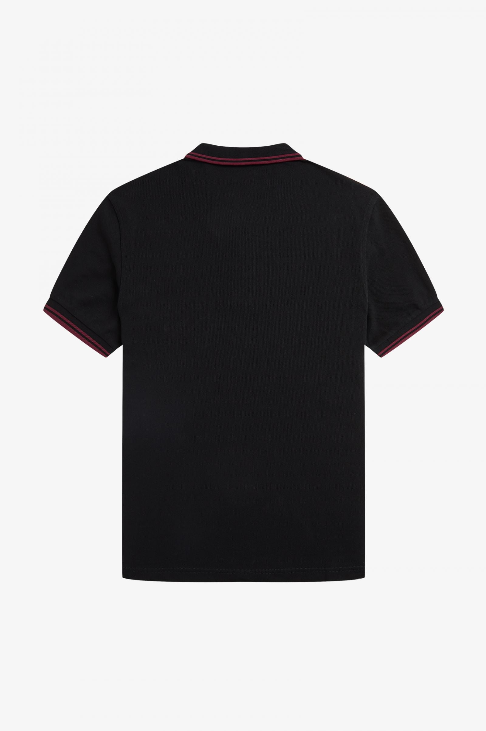 Fred Perry M3600 Polo - Black / Tawny Port