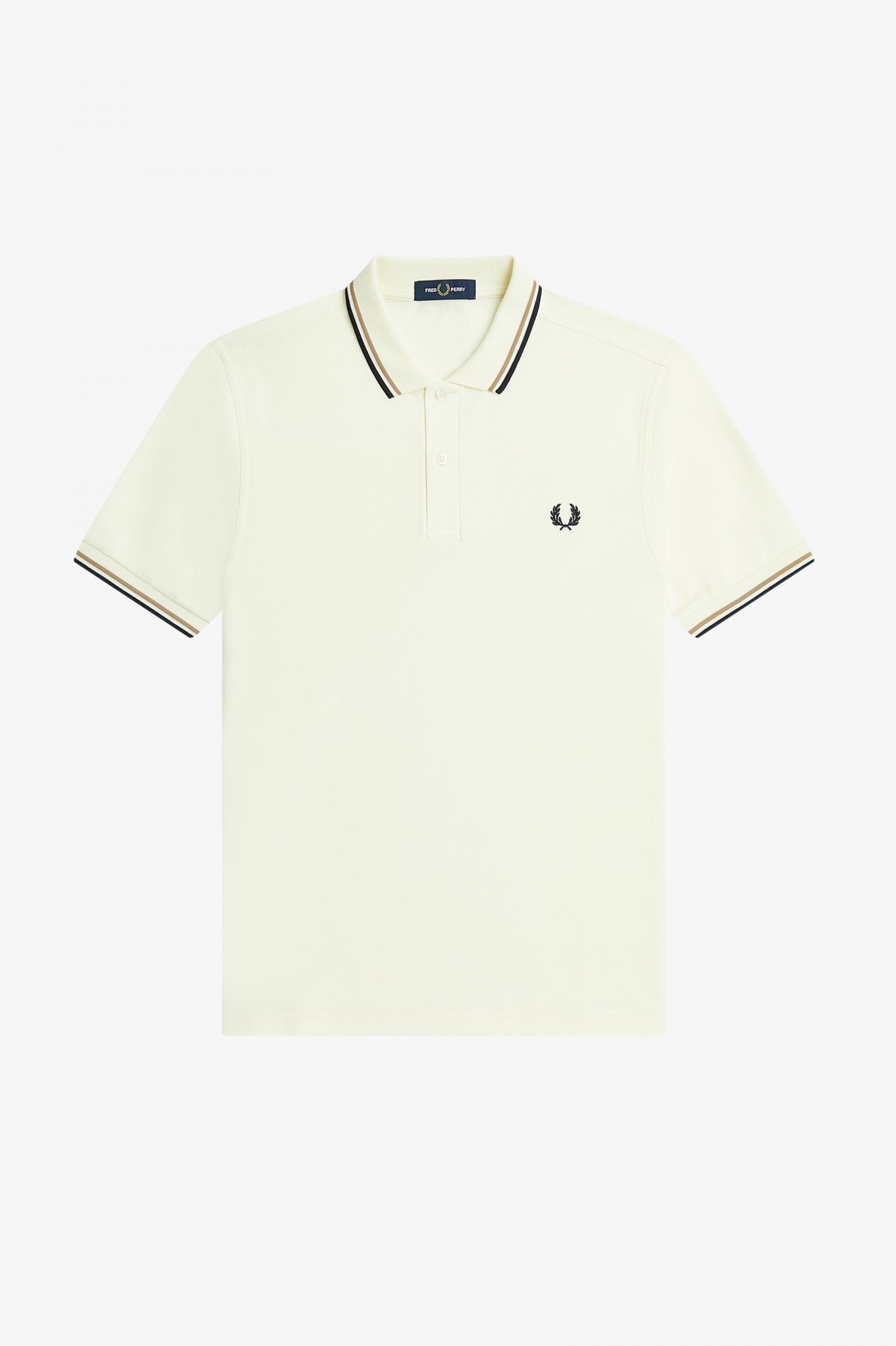 Fred Perry M3600 Polo - Ecru / Warm Stone
