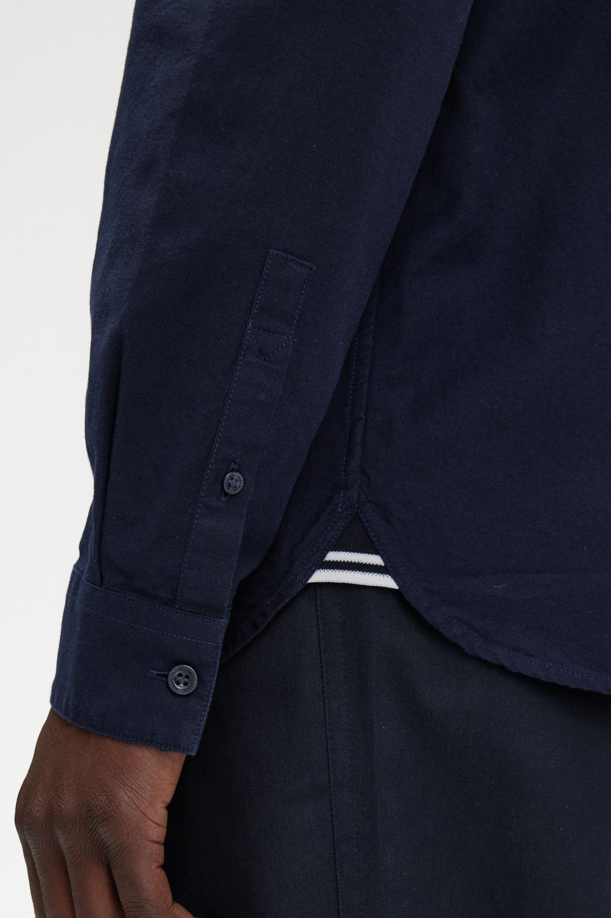 Fred Perry Oxford Shirt - Navy