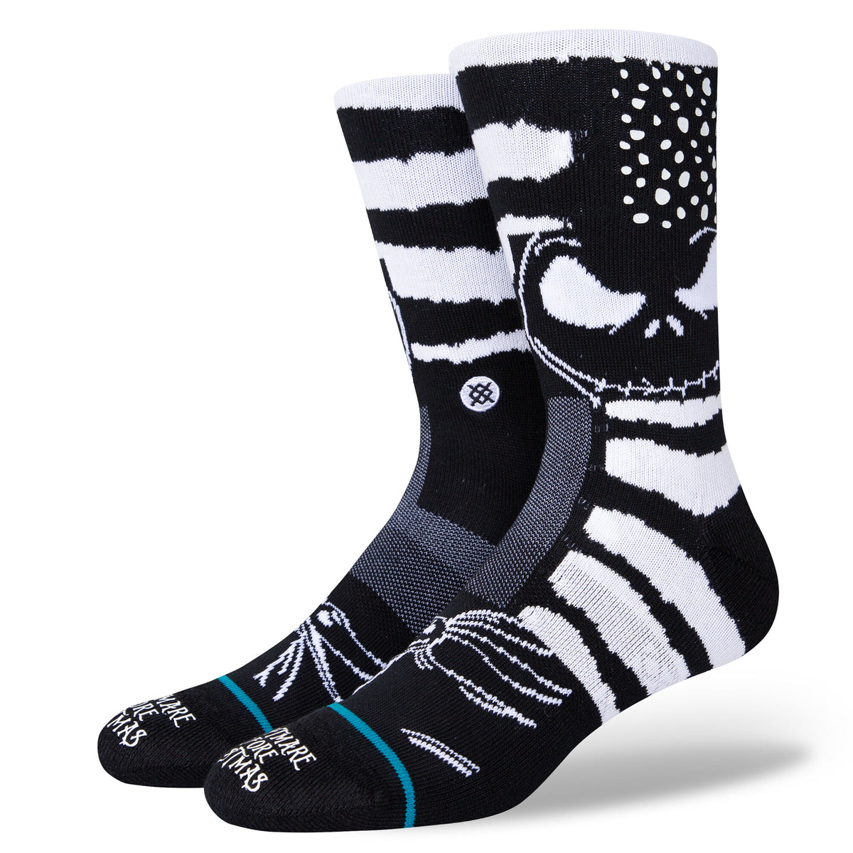 Stance Nightmare Patch Sock - Black
