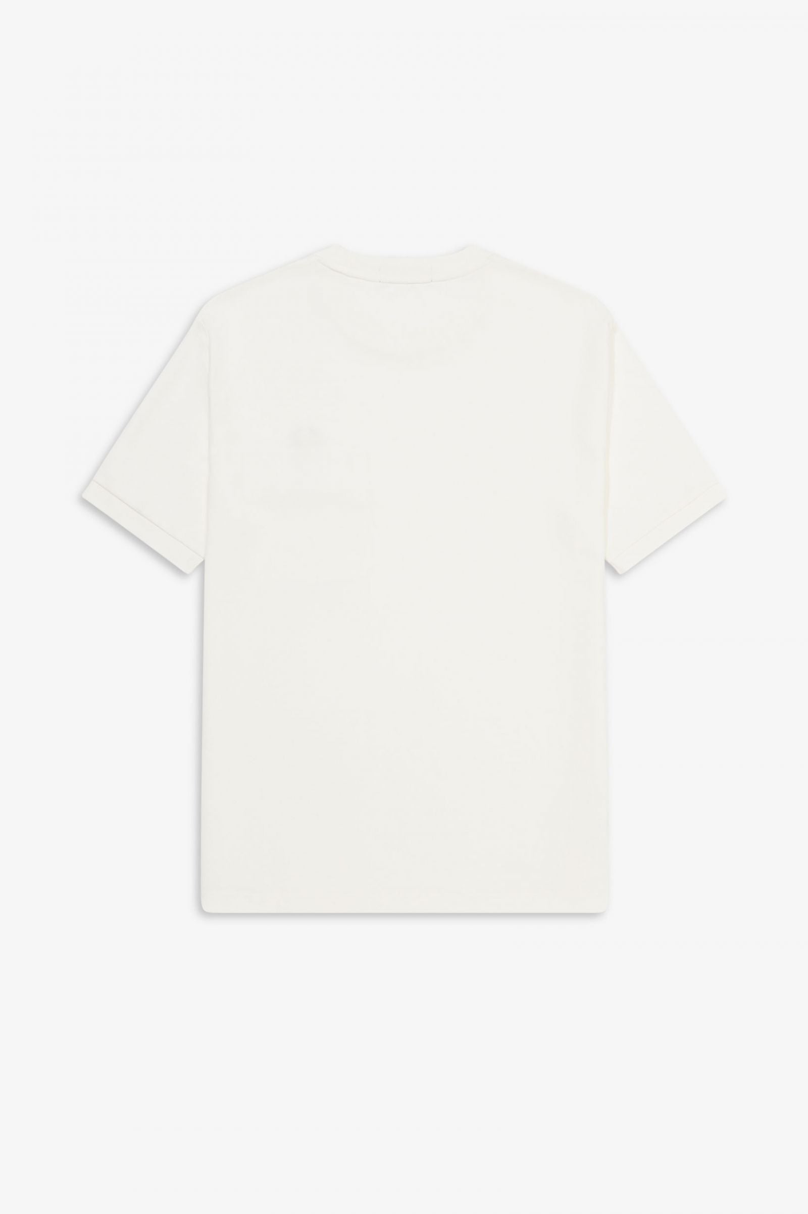 Fred Perry Pocket Detail Pique T-Shirt Snow White