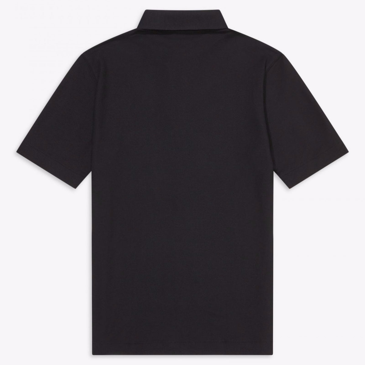 Fred Perry Button Down Polo Shirt Black