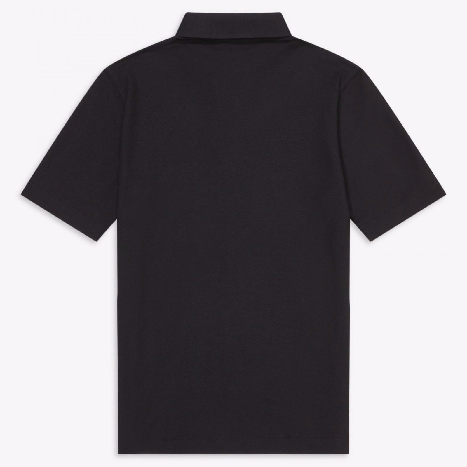 Fred Perry Button Down Polo Shirt Black