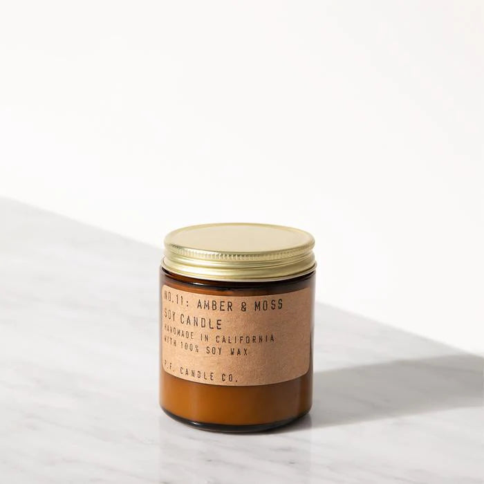 PF Mini Jar Candle - Amber &amp; Moss