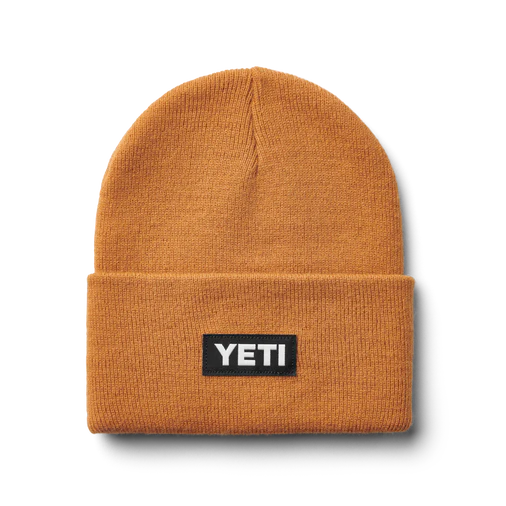 Yeti Logo Badge Beanie - Gold