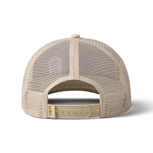 Yeti Logo Badge Trucker - Khaki / Tan