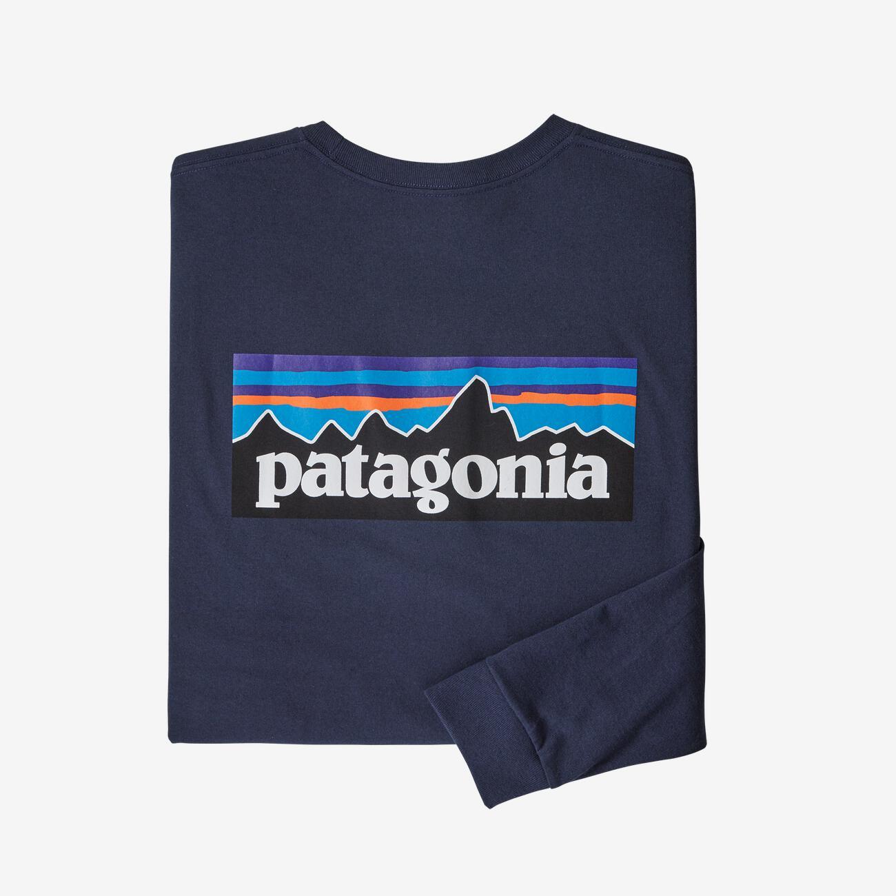 Patagonia LS P6 T-Shirt - Classic Navy