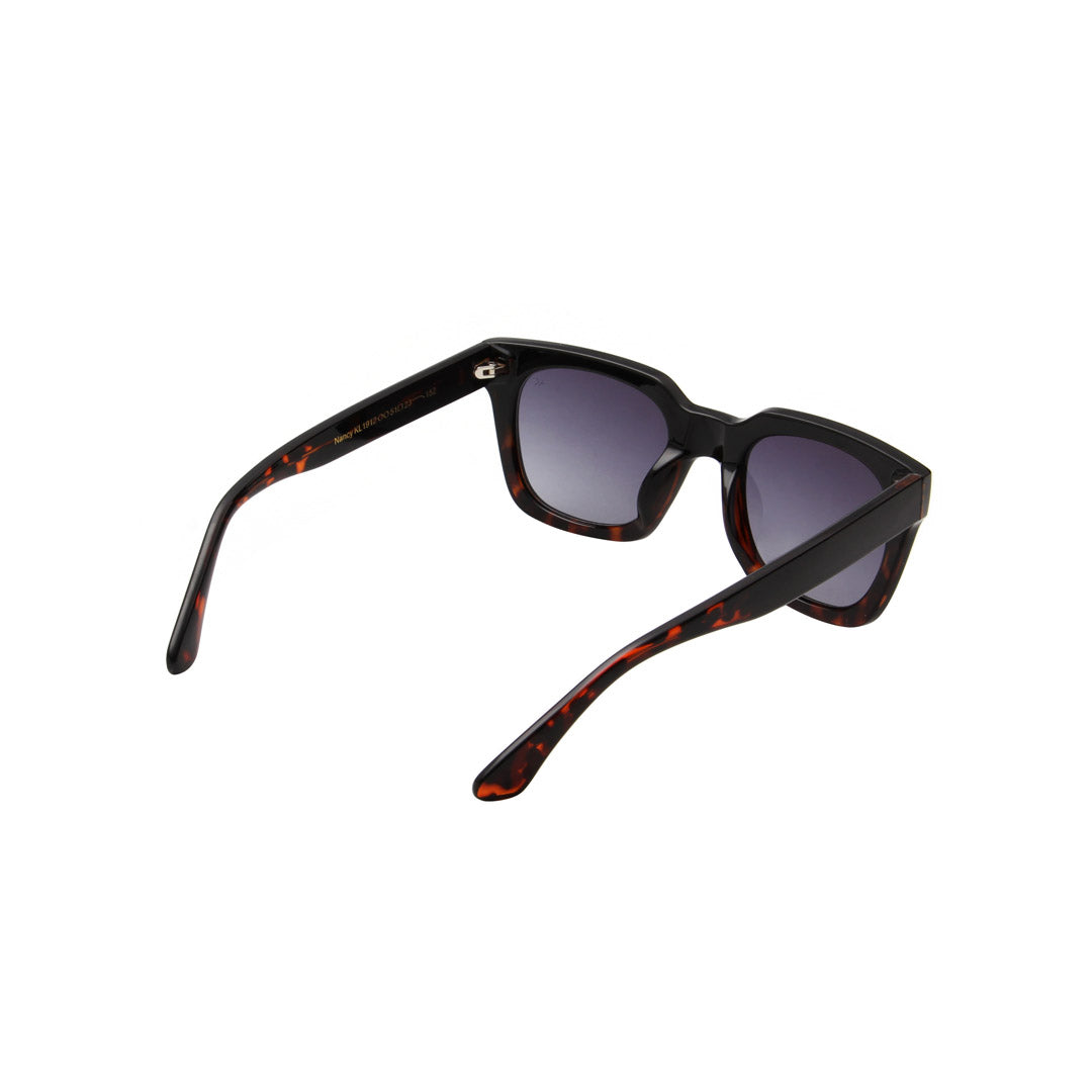 A Kjaerbede Nancy Sunglasses - Black Demi Tortoise