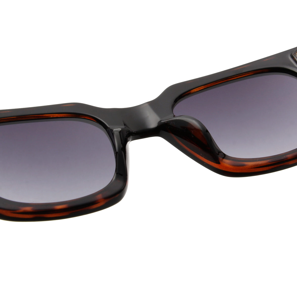 A Kjaerbede Nancy Sunglasses - Black Demi Tortoise