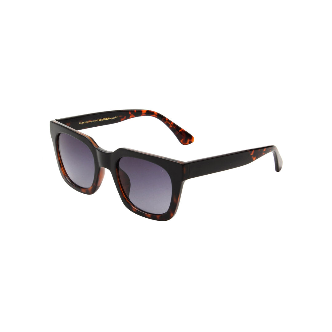 A Kjaerbede Nancy 1 Sunglasses - Black Demi Tortoise