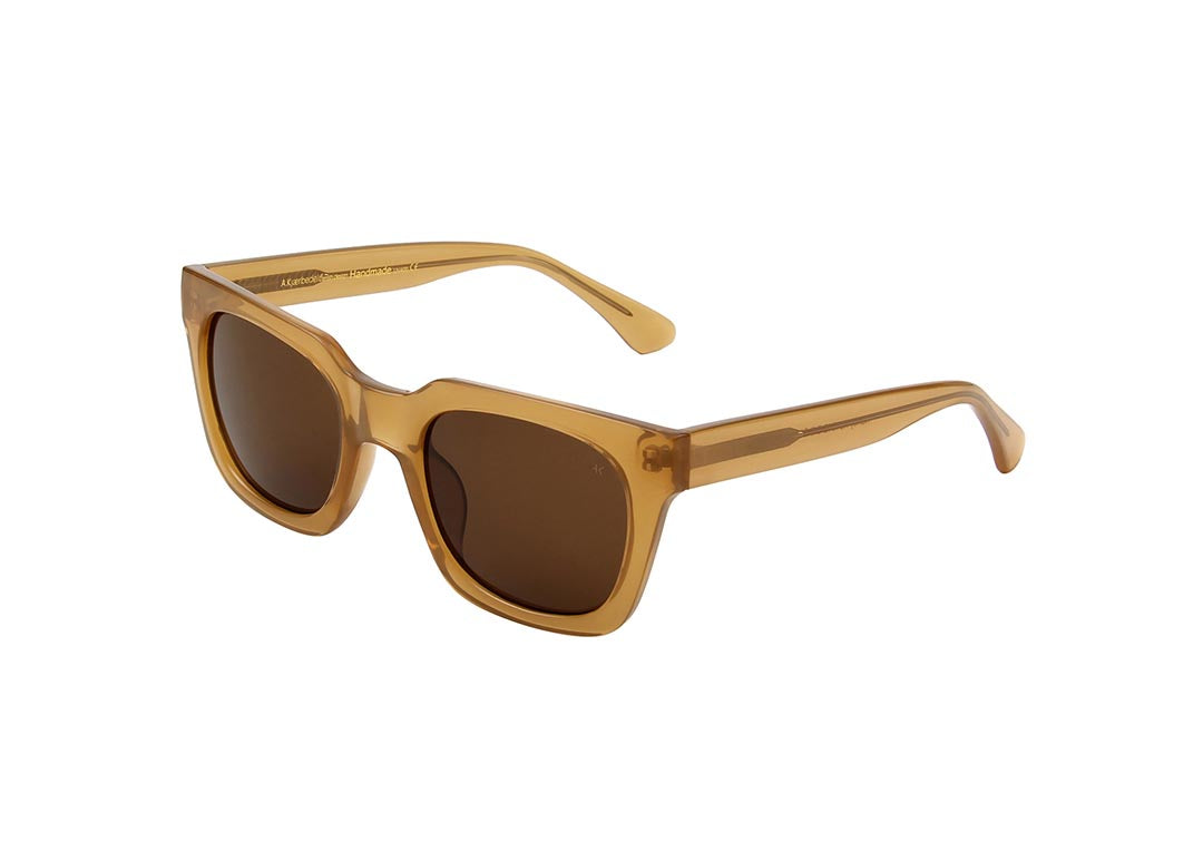 A Kjaerbede Nancy Sunglasses - Light Brown Transparent
