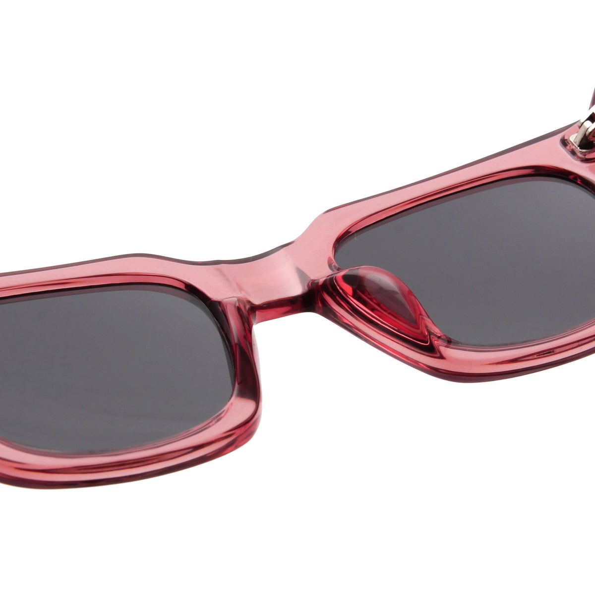 A Kjaerbede Nancy 1 Sunglasses - Soft Red Transparent