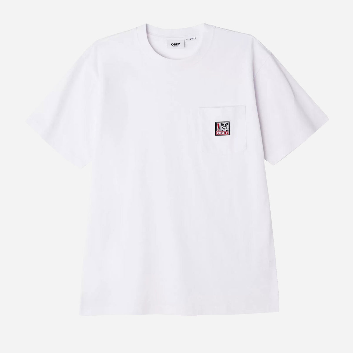 Obey Point Pocket T-Shirt - White