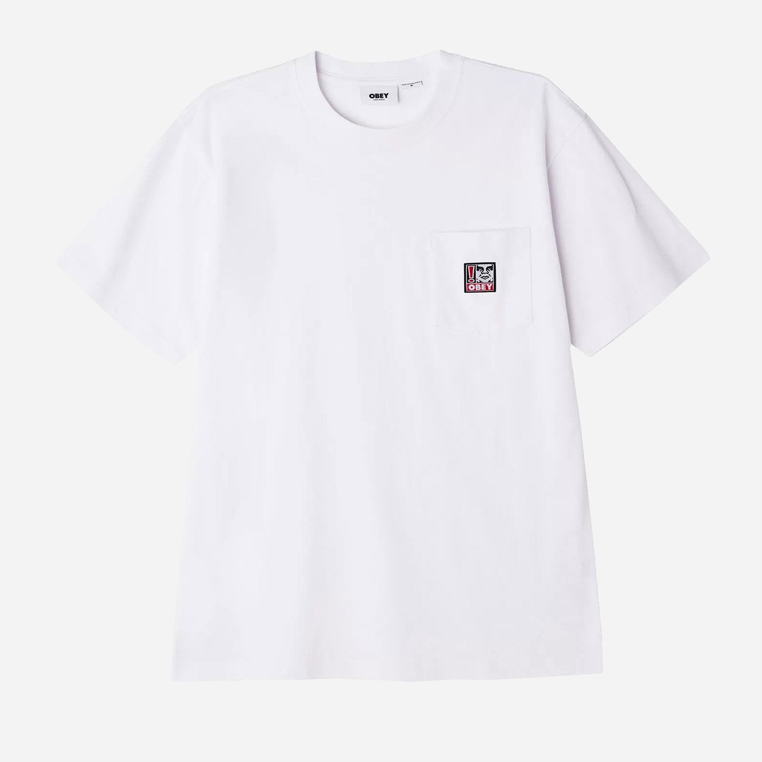 Obey Point Pocket T-Shirt - White