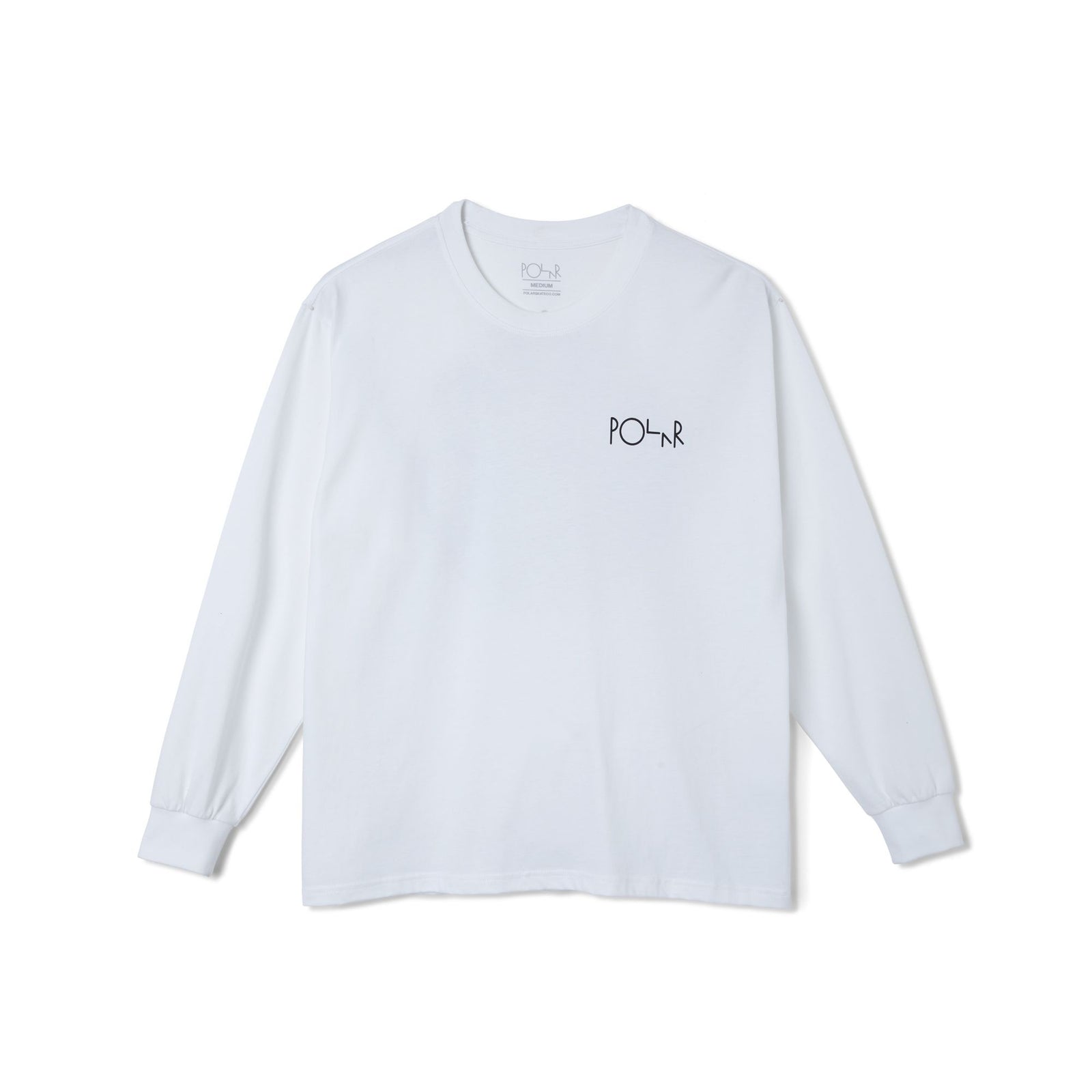 Polar Skate Co Sequence Fill Logo T-Shirt - White