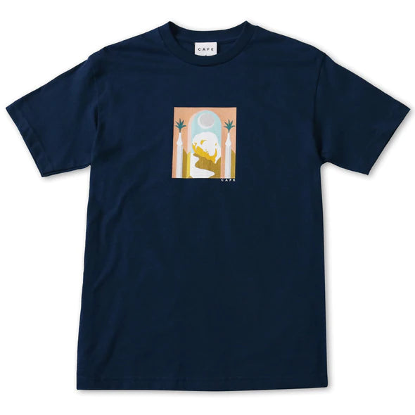 Skateboard Cafe Ozymandias T-Shirt - Powder Blue