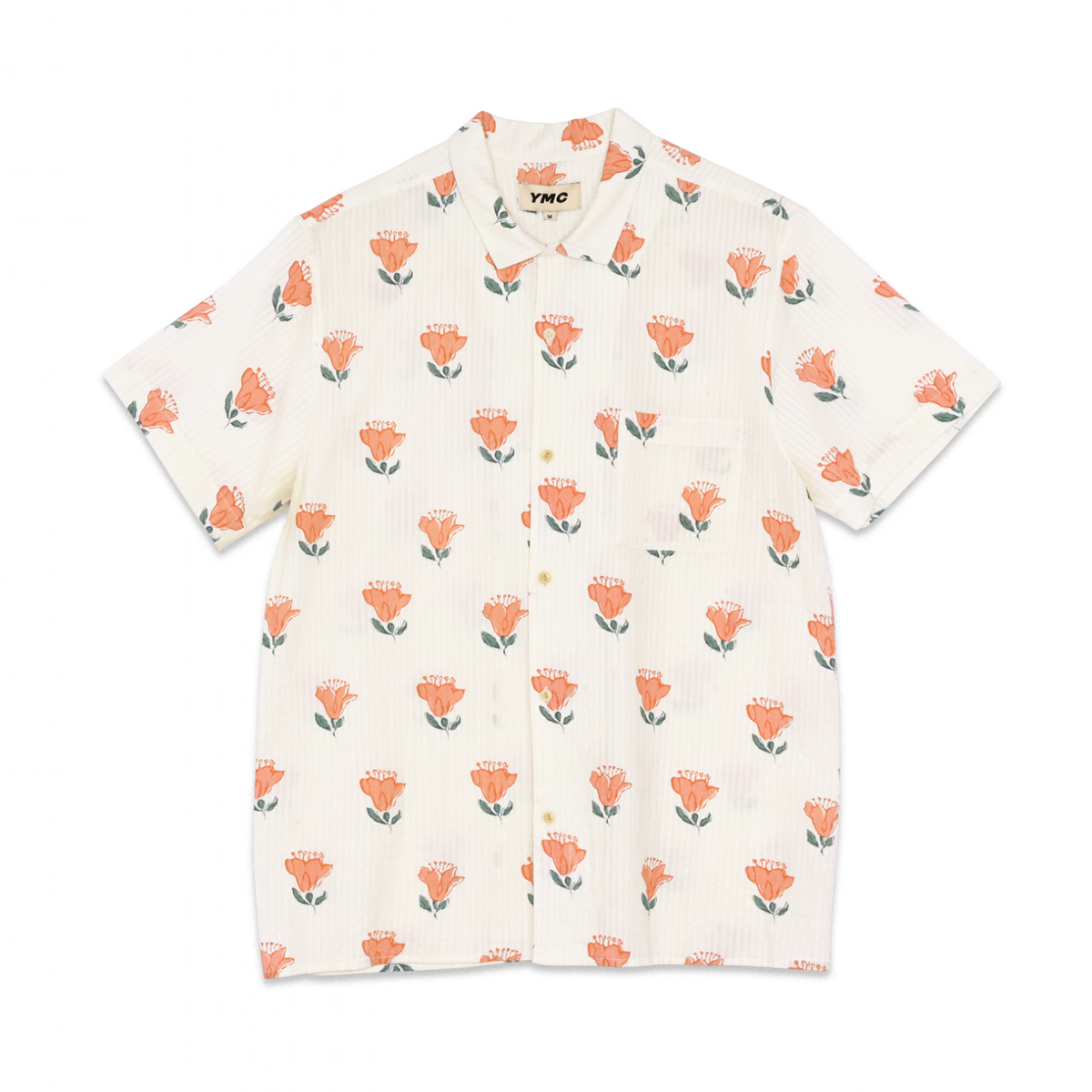 YMC Malick Shirt - Ecru