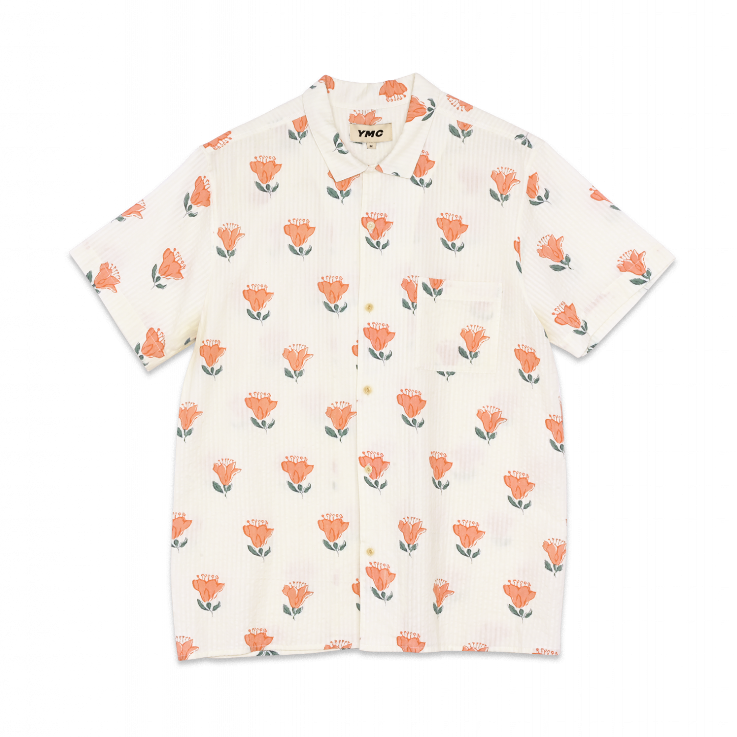 YMC Malick Shirt - Ecru