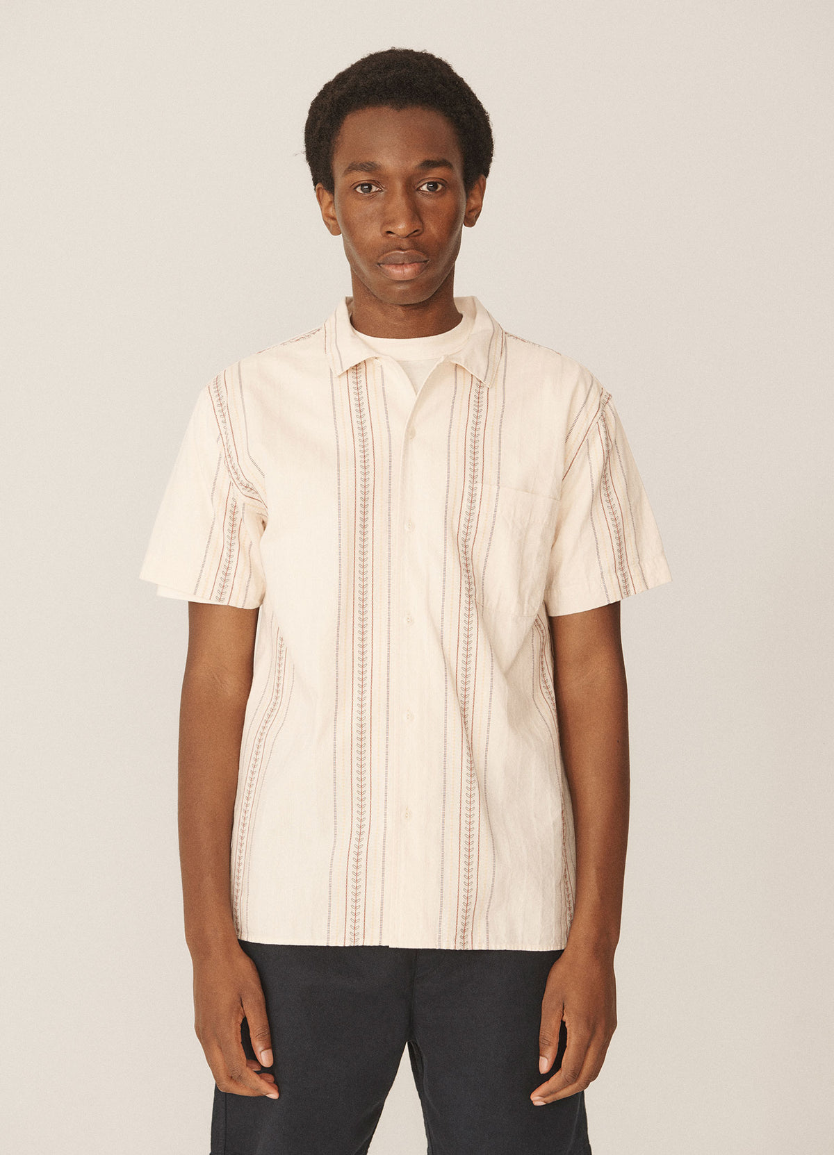 YMC Malick Shirt - Ecru